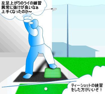 ゴルフレッスン/アプローチの距離感5